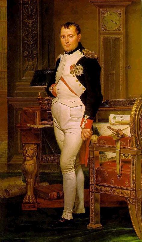 Jacques-Louis David Napoleon in His Study oil painting image